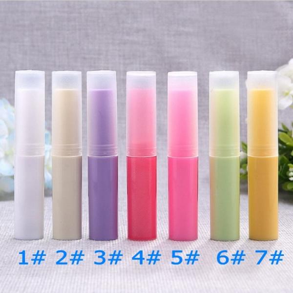 Empty Cosmetic Packaging Lip Gloss Tubes Plastic Liquid Container With Brush