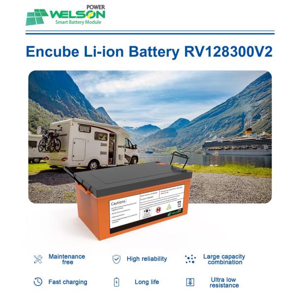 3840Wh 300Ah 12V Lifepo4 Battery Pack Marine Deep Cycle Lithium For RV Off Grid Solar