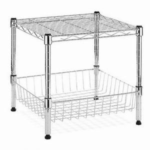 China Small Type Tableware Kitchen Wire Shelving Unit 18 W X 14 D X 24 H on sale