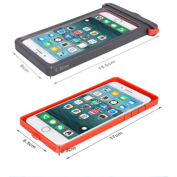 Universal IP68 Waterproof Phone Bags PE Dustproof Touch Screen for Iphone Samsung Huawei