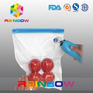 China Plastic food vacuum seal bags / vacuum food storage packaging wholesale