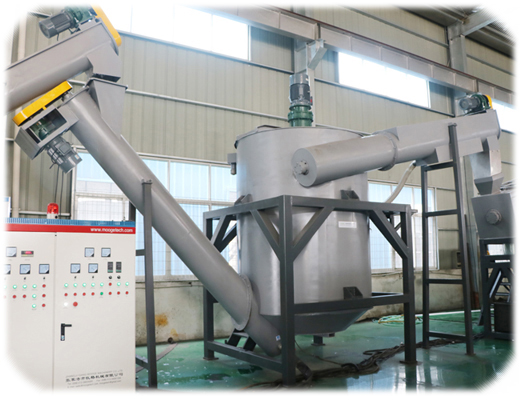 waste plastic pe/pp bags film recycling washing line