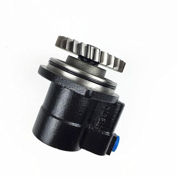 Steering System DZ9100130037 Power Steering Pump for HOWO Shacman Truck Parts Black