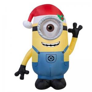 China Factory Customized Christmas Holiday Yard Decoration Inflatable Minion Display on sale