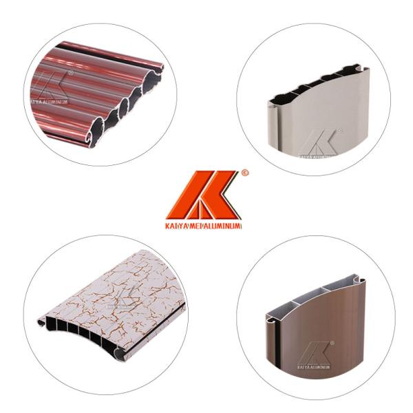 OEM Color Simple and durable aluminum Roller Shutter And Roller Shutter accessories For door