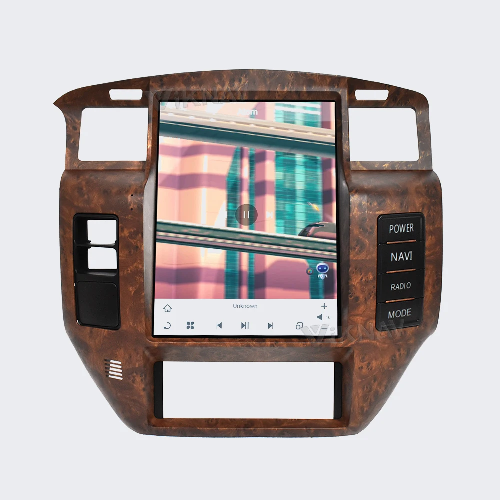 Aftermarket Touchscreen Y61 Nissan Patrol Head Unit 2004-2019 GPS For Car