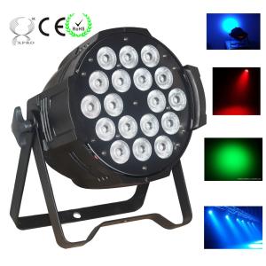Buy cheap RGBW Mixed Color LED Wash Lights 13 Channel IP65 18pcs * 10W Energy Saving from wholesalers