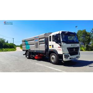 China HOWO Vacuum Street Sweeper Truck Mounted Road Sweeper Manufacturers wholesale