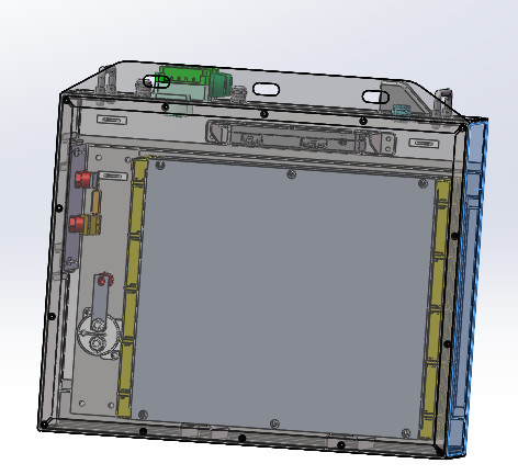 25.6V 270Ah Electric Lift Truck Batteries IP54 560mmx263mmx510mm