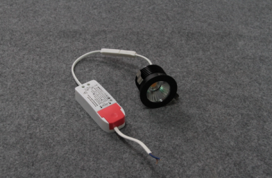 ceiling luminaire mini LED spotlight cabinets light mesuem IP65 cob spot lights black housing light diming light