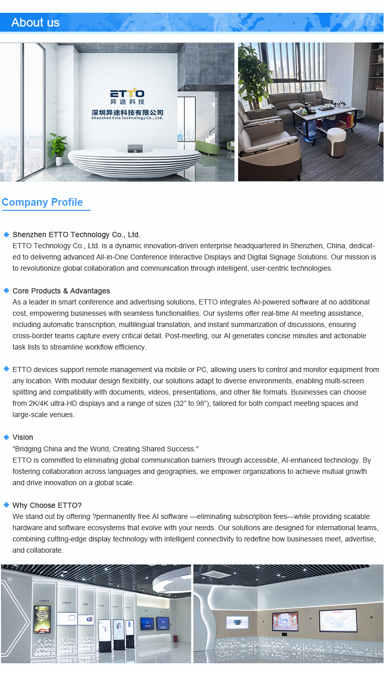 High Quality Display Advertising Player Fast Food Restaurant Wall Mounted Digital Signage Menu Board LCD Split Screen