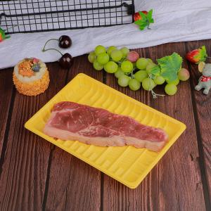 China PET Disposable Plastic Fruit Tray 24*19*5 Cm Food Safety on sale