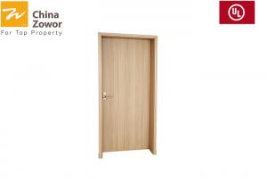 China Single Hinged Beech Wood Fire Rated Interior Doors/ Paneled Doors/ Veneer Finish/ Perlite Board Infilling wholesale