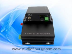 China RS485 fiber media converter for 1CH half duplex RS485+1CH 10/100M ethernet over fiber extenders wholesale