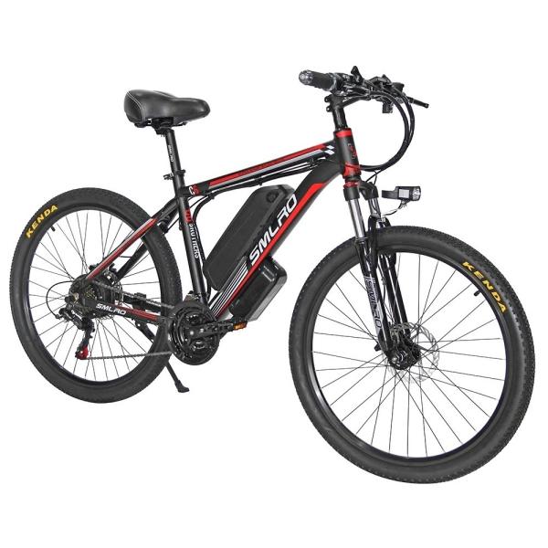 Battery Operated Smlro Electric Bike 1000w 31MPH Max Speed With Rear Hub Motor