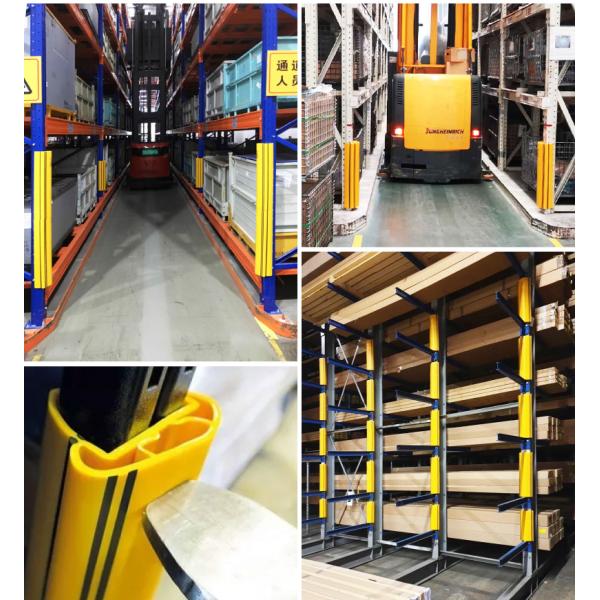 B15 Rack Guard Rack protectors Anti-Collision Guardrails Warehouse Safety Barrier Traffic Guardrails