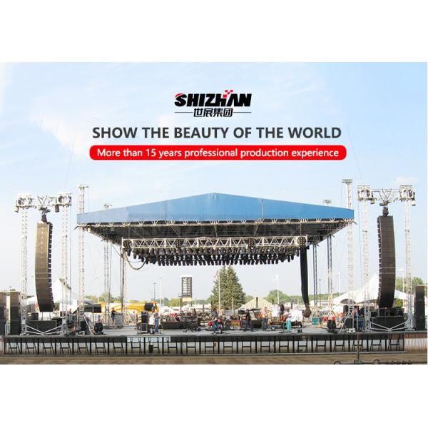 Amazing Design Stage Light Truss Curved Aluminum Trade Show Display Stand Truss System