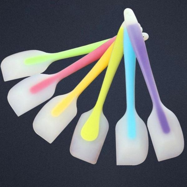 Basics Range Silicone Kitchen Brush Spatula Set Of 4 With Hygienic Solid Coating