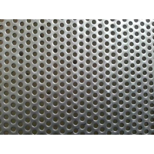 Stainless Steel 304 Perforated Metal Mesh, 0.5mm to 10mm Round Hole