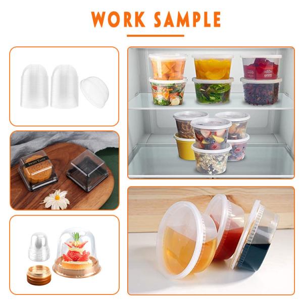 4.5KW Servo Automatic Plastic Thermoforming Machine For Food Containers