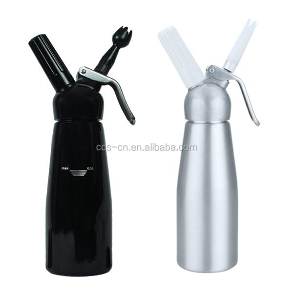 Plastic dessert tools 500ml aluminum whipped whip cream Whipper dispenser
