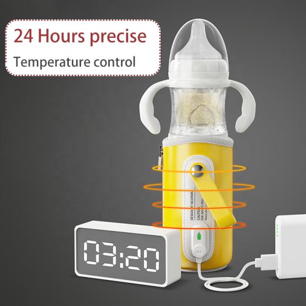 Customized logo USB Portable Travel outdoor PPSU feeding baby warmer bottle gift set Anti-Colic 240ml Formula Maker