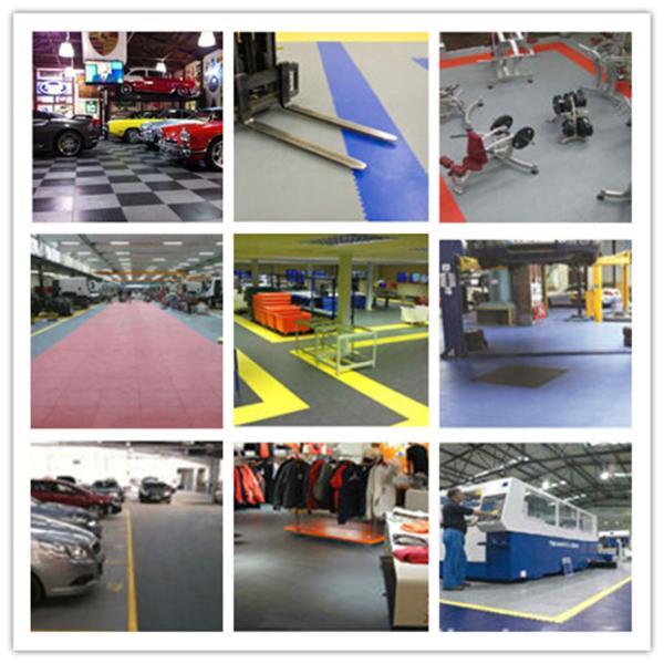3W Industrial Heavy Duty Flooring /Interlocking PVC garage flooring tiles flooring decking