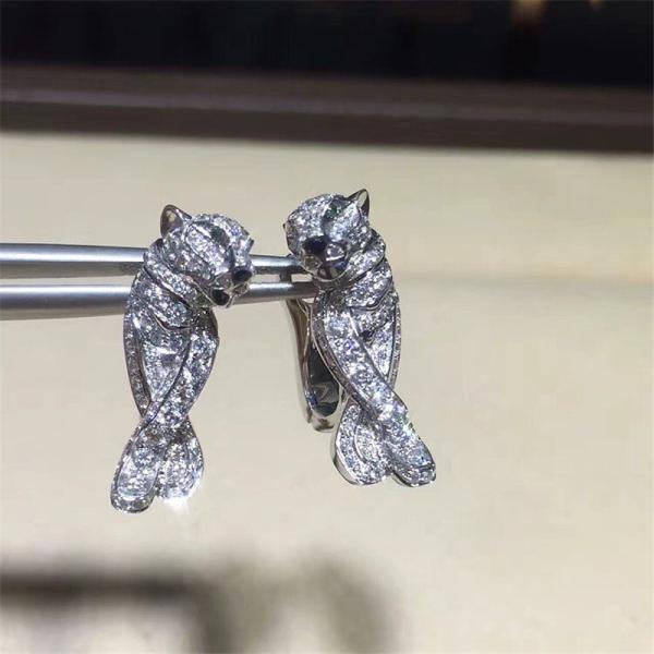 C leopard Earrings 18k gold white gold yellow gold rose gold bracelet Jewelry factory in Shenzhen, China