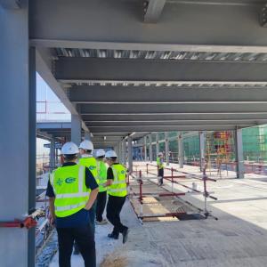 Prefab Portal Frame Steel Building with Multi-Floor Design