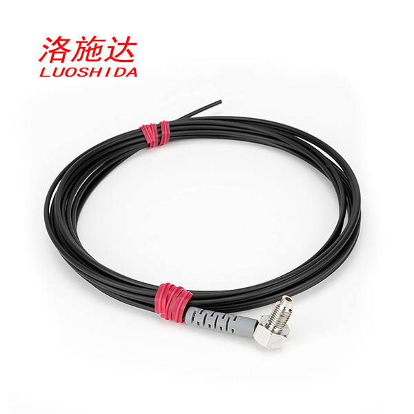 China M6 Fiber Sensor Amplifier Elbow 90 Degree Diffuse Fiber Optical Sensor Switch For Fiber Sensor Manufacturer wholesale
