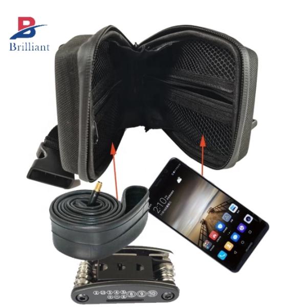 OEM Electric Scooter Bag , L9.06'' Mini Bike Saddle Bag