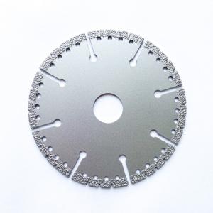 China 4.5inch 115×1.4/2.4×8×9T×22.23 Vacuum Brazed Diamond Grinding Cutting Disc High Quality For Stone Ceramic Plastic Marble on sale