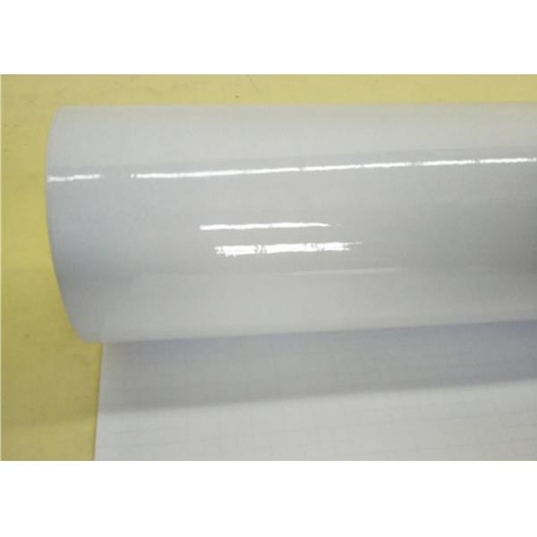 Printable 90micron Transparent Vinyl Sticker Roll Clear For Glass