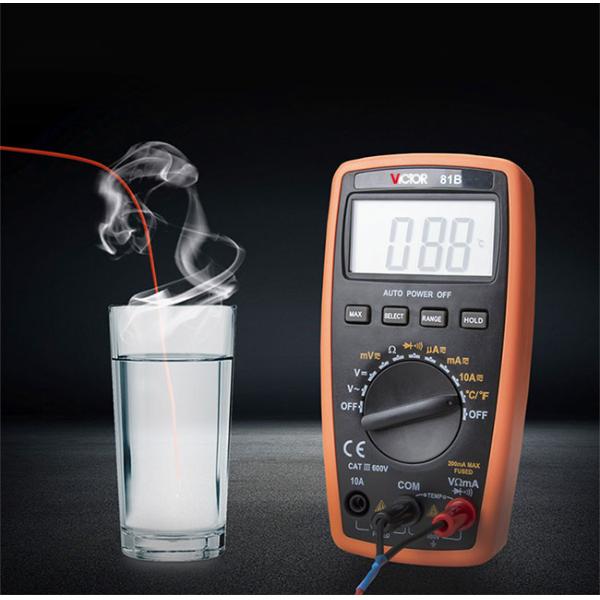 Small Type VICTOR Digital Multimeter Resistance Capacitance Frequency Temperature