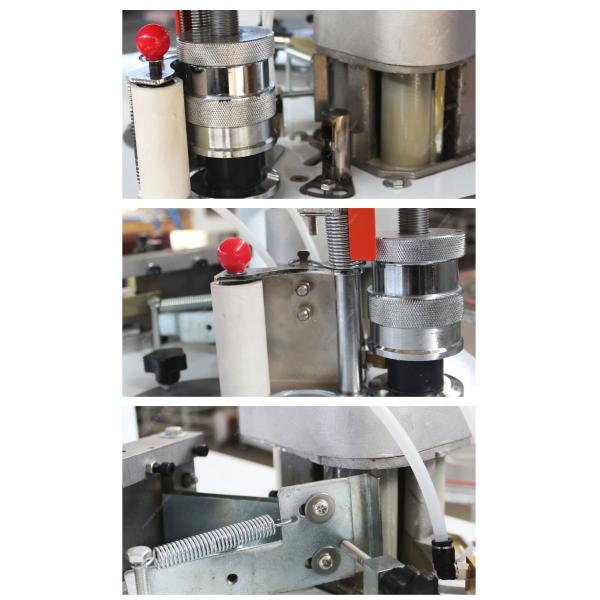 Customized Logo Curve Automatic Edge Bander Banding Machine For Woodworking Industry