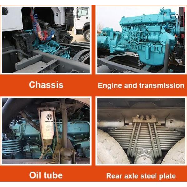 6x4 Tractor Head 371HP Second Hand Prime Movers