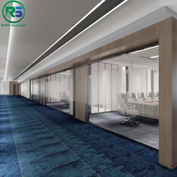 Wood Color Acoustic Aluminum Honeycomb Panel 3D Printing Interior Wall Tiles