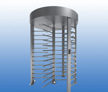 Rainproof Access Control Turnstile Gate , Semi Automatic Turnstyle Gates