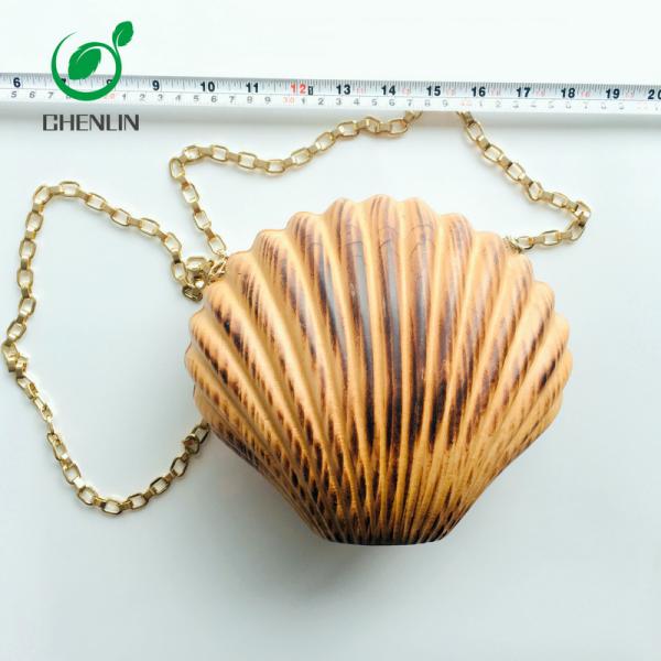 Innovative Design Wooden Shoulder Bag Evening Clutches For Weddings