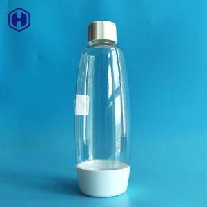 China Screw Lid Empty Clear Plastic Bottles Reusable Plastic Liquid Container wholesale