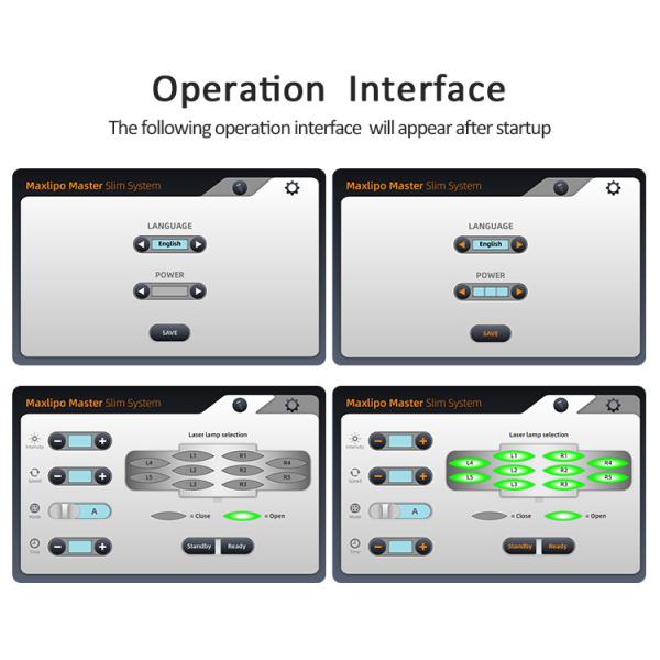 GOMECY 10D Lipo Laser Green Light Slimming Machine Weight Loss Lipo Laser Body Slimming Machine For Body Shaping Salon