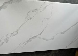 China Decorative White Marble Laminate Sheet For Ceiling Panel - Width 1.22m-2.44m wholesale