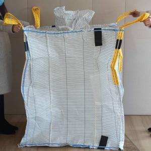 China SGS Conductive Fibc Big Bag Anti Static Type C Bulk Bag Customized Bulk Bag Hazmat Chemicals Bulk Bag wholesale