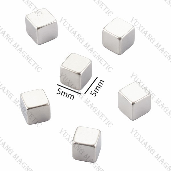 5x5x5mm Block Neodymium Permanent Magnets For DIY Educational Children Toys