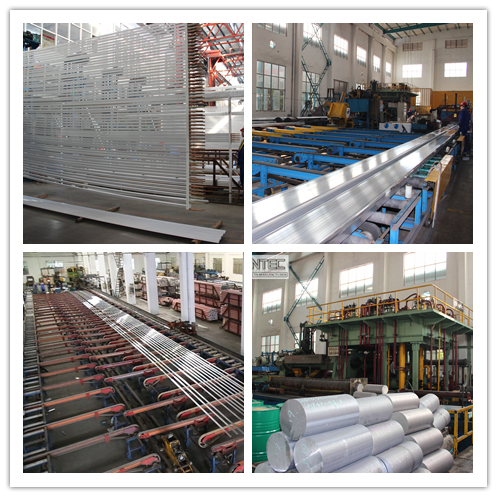 Industrial Aluminum Fan Blades Anodize Surface Exhaust Fan Blades 6063 - T5