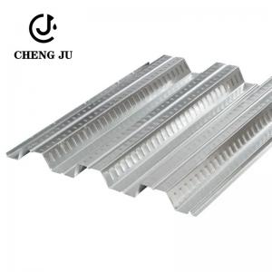 China Stainless Steel Metal Corrugated Corrugated Metal Floor Decking For Concrete Slab wholesale