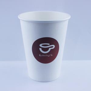 China Hot Drinking Paper Cup PLA Lined Kraft Biodegradable Single Wall on sale