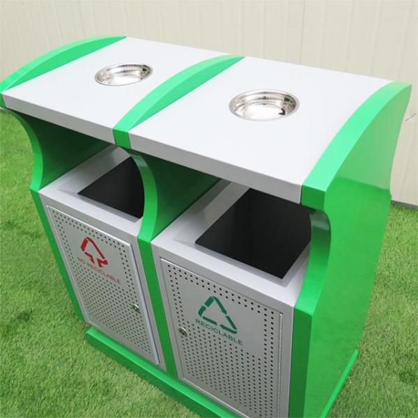 70L Two Compartment Trash Can