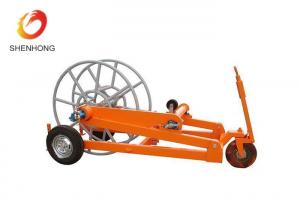 China TakeUp Reel And Carriage Auto Rewind Hose Reel Work With Hydraulic Puller Tensioner For Winding wholesale