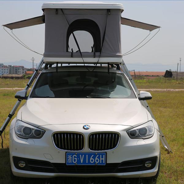 White 4x4 Rentals In Iceland Car Roof Tent For Small Vehicles / Compact SUVS